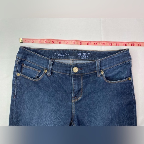 The Limited 678 Skinny Ankle Dark Wash Jeans Size 6 - Picture 6 of 9